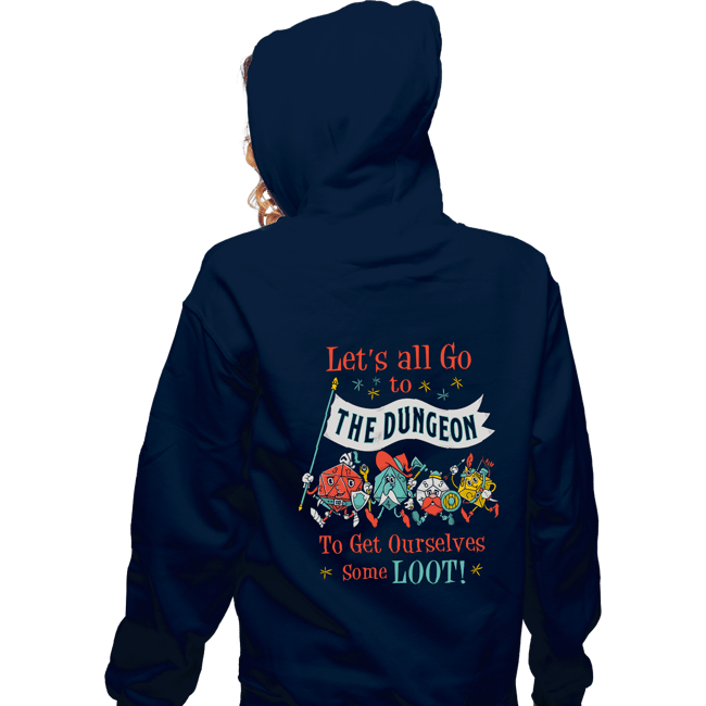 Zippered Hoodies, Unisex / Small / Navy