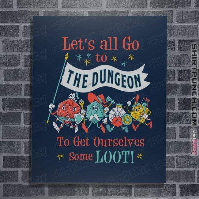 Posters / 4"x6" / Navy