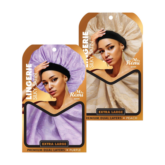 Lingerie Silky Bonnet XL [Assorted Color] #3681