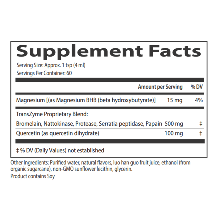 TransZyme uses liposomal delivery to help your body absorb enzymes 3–10× more effectively.