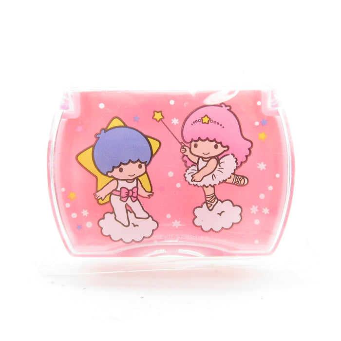 Little Twin Stars miniature plastic container or pill box