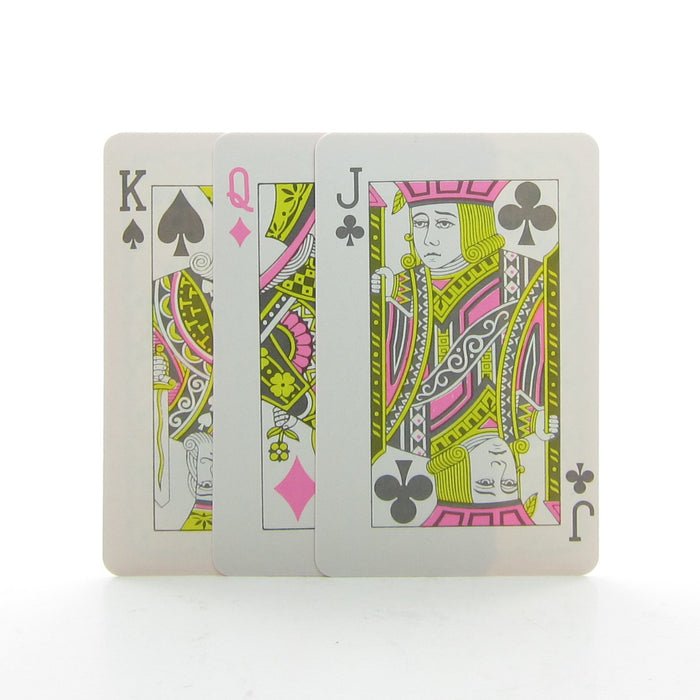 King, Queen and Jack playing cards in Little Twin Stars deck