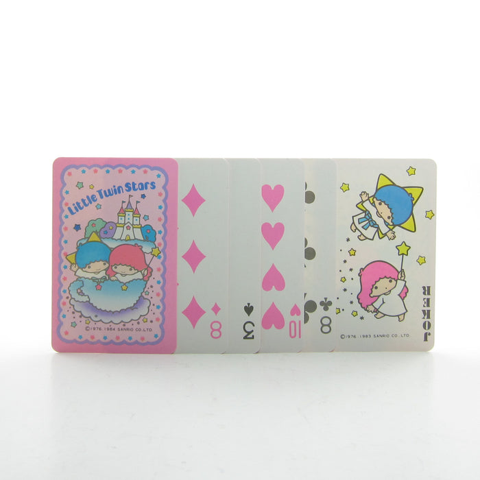 Little Twin Stars deck of playing cards with Kiki and Lala