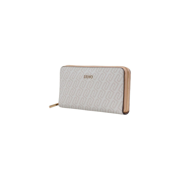 Liu Jo Portmonee XL ZIP AROUND (weiß)