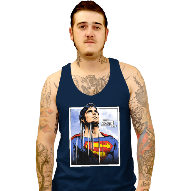 Tank Top, Unisex / Small / Navy