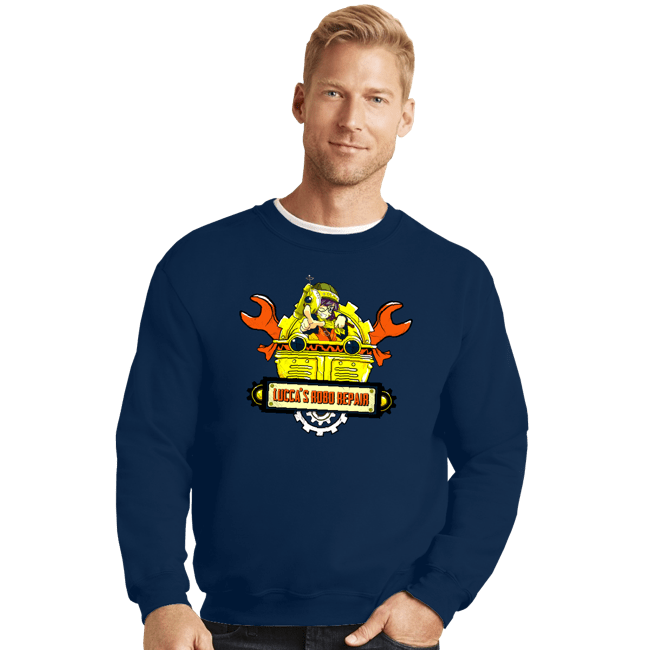 Crewneck Sweater, Unisex / Small / Navy