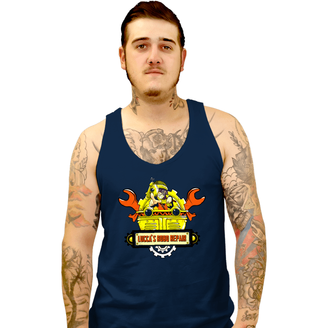 Tank Top, Unisex / Small / Navy