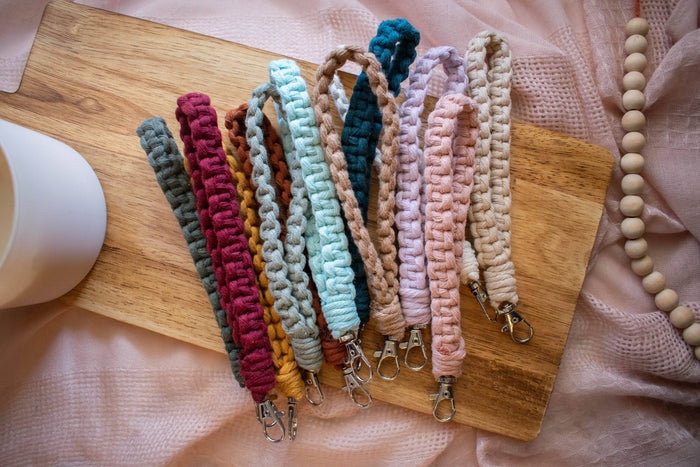 Macrame Wristlet