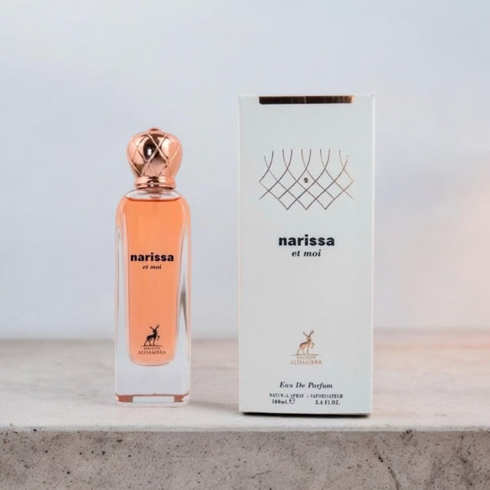 Maison Alhambra Narissa 100ml ميزون الحمراء ناريسا - Princess Cosmetics Qatar