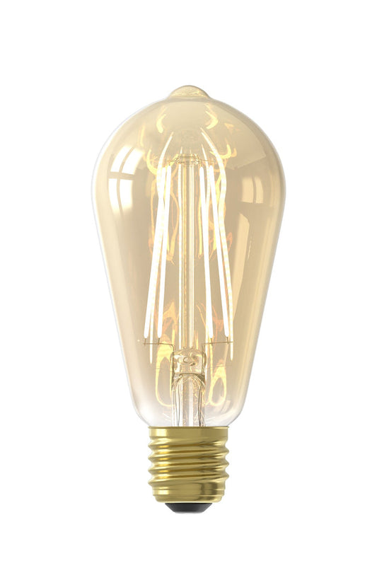Majestic Warm Filament LED Lamp - E27 - ST45 - Gold - 4.5W