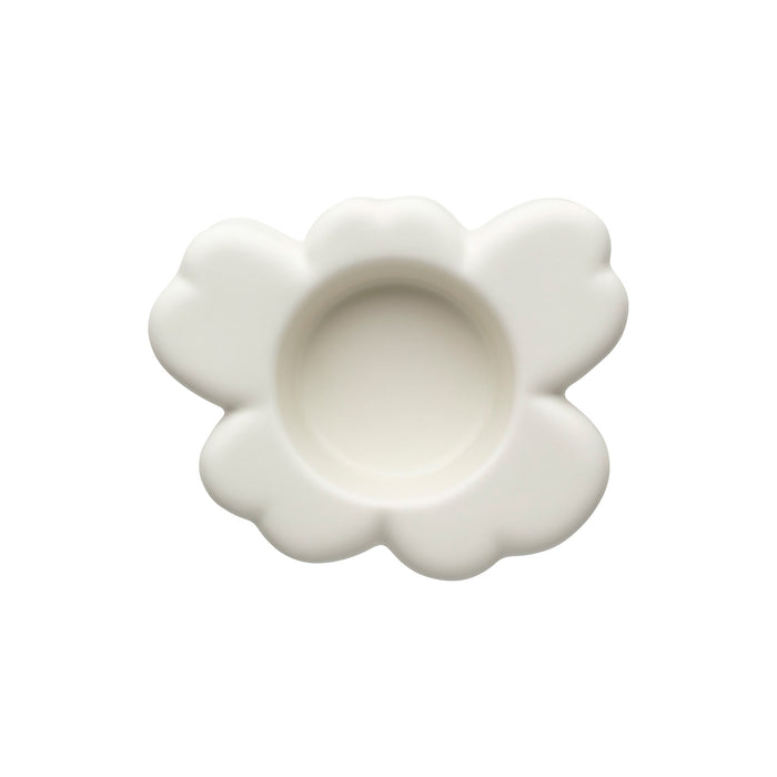 Mareimekko Unikko Tealight Holder, White Eleish Van Breems Home