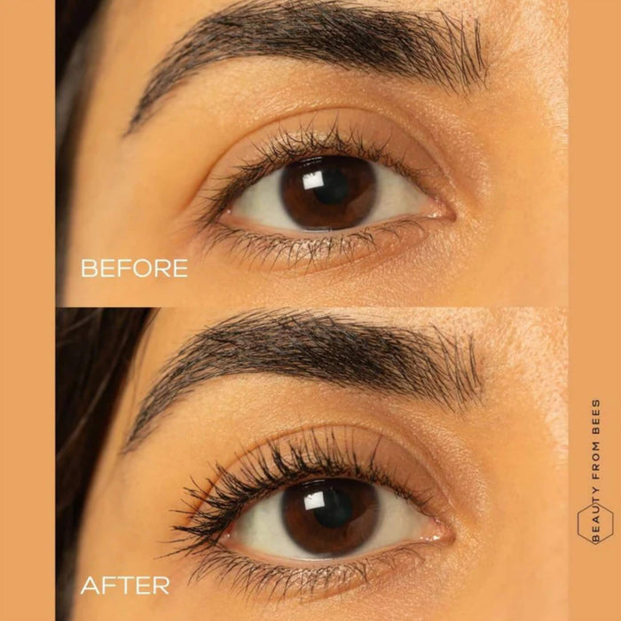 Beauty From Bees Mascara - Before & After