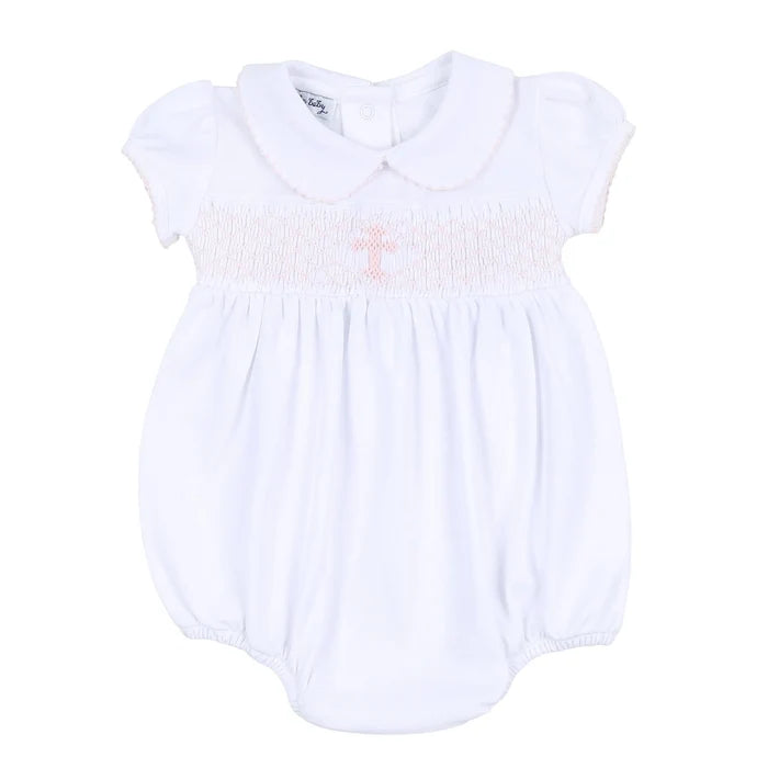 MB Blessed Smocked Bubble-Pink