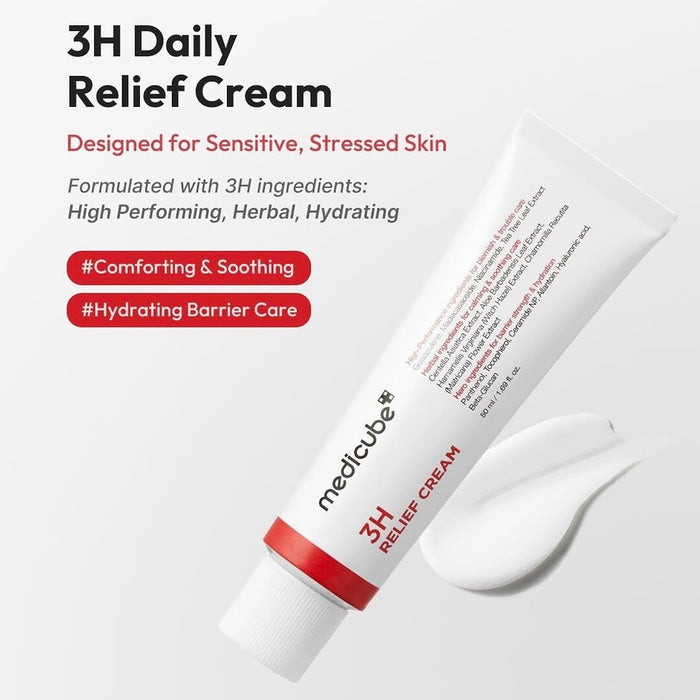 Medicube 3H Relief Cream 50ml كريم ميديكوب لتخفيف الألم لمدة 3 ساعات - Princess Cosmetics Qatar