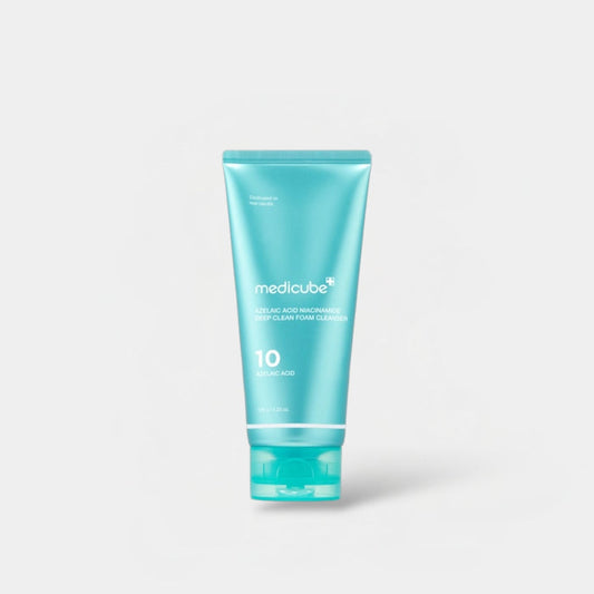 Medicube Azelaic Acid Niacinamide Deep Foam Cleanser 120g منظف رغوة عميق من ميديكيوب بحمض الأزيليك والنياسيناميد - Princess Cosmetics Qatar