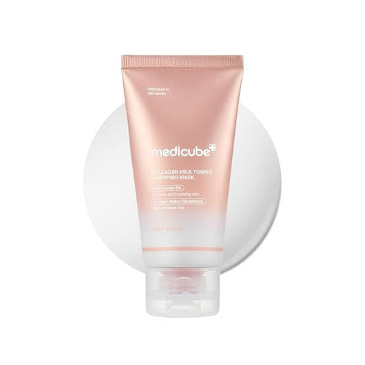 MEDICUBE Collagen Milk Toning Wrapping Mask ماسك البشرة بالكولاجين من ميديكيوب