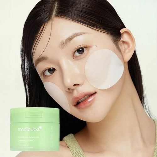 MEDICUBE Exosome Cica Calming Pad شرائح التونر بالسيكا من ميديكيوب