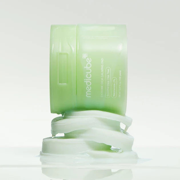 MEDICUBE Exosome Cica Calming Pad شرائح التونر بالسيكا من ميديكيوب