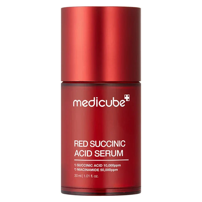 MEDICUBE Red Succinic Acid Serum Succinic Acid Niacinamide سيروم النياسينمايد من ميديكيوب