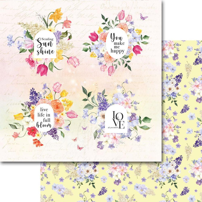 Memory Place - Collection Pack 12"X12" - Sunshine Meadows. The perfect addition to scrapbook pages, cards and more! This Memory Place 12x12 inch Collection Pack contains 12 double-sided printed papers, 2 of each design. Imported. Available at Embellish Away located in Bowmanville Ontario Canada.