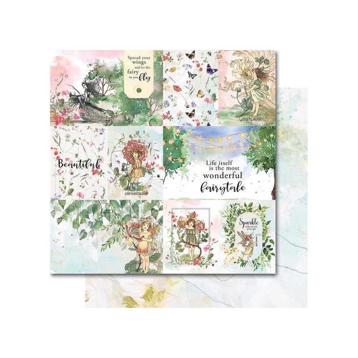 Memory Place - Double-Sided Paper Pack 6"X6" - 24/Pkg - Enchanted. This pack includes 6 designs, 4 sheets each. Made in Japan. Available at Embellish Away located in Bowmanville Ontario Canada.