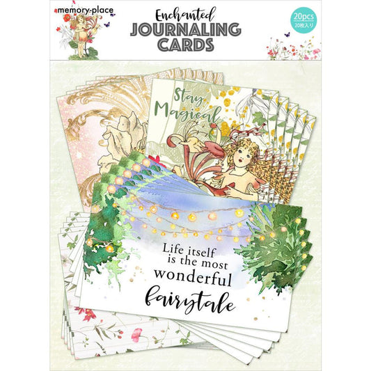 Memory Place - Enchanted - Journaling Cards - 20/Pkg. Available at Embellish Away located in Bowmanville Ontario Canada.