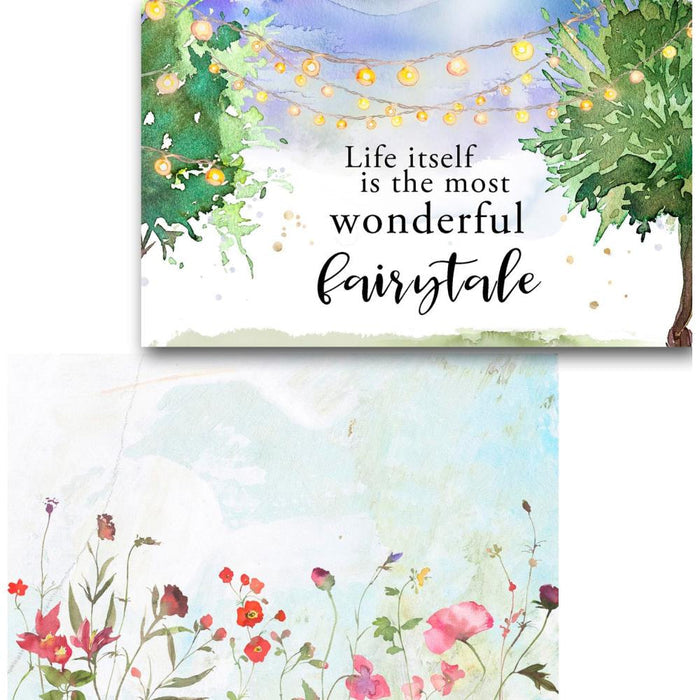 Memory Place - Enchanted - Journaling Cards - 20/Pkg. Available at Embellish Away located in Bowmanville Ontario Canada.