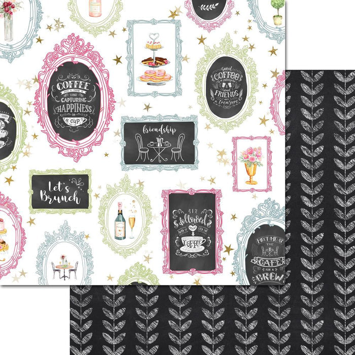 Memory Place - Kawaii Paper Goods Collection Pack 12"X12" - Let's Brunch. This pack contains 12 double-sided papers, 6 designs, 2 sheets each. Made in Japan. Available at Embellish Away located in Bowmanville Ontario Canada.