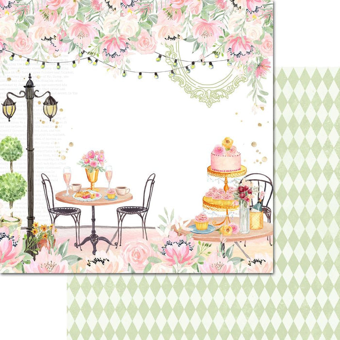 Memory Place - Kawaii Paper Goods Paper Pack 6"X6" - 24/Pkg - Let's Brunch. This pack includes 6 designs, 4 sheets each. Made in Japan. Available at Embellish Away located in Bowmanville Ontario Canada.