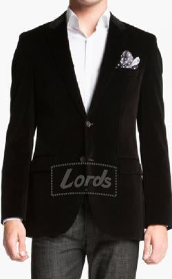 Mens Brown Velvet Club Party Golf Cocktail Blazer MB-38