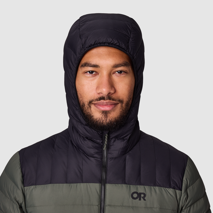 Dark Laurel/Black | B1 :: Hood / Hold in warmth and keep out weather with this essential hood.