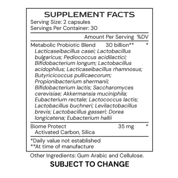 Metabolic µBiomic by Alimentum Labs