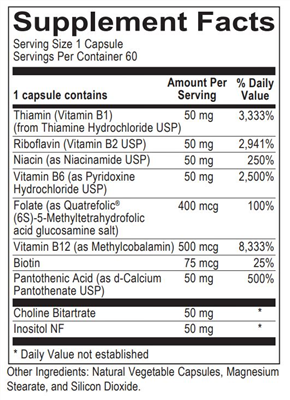 Methyl B Complex (120 ct) by Ortho Molecular
