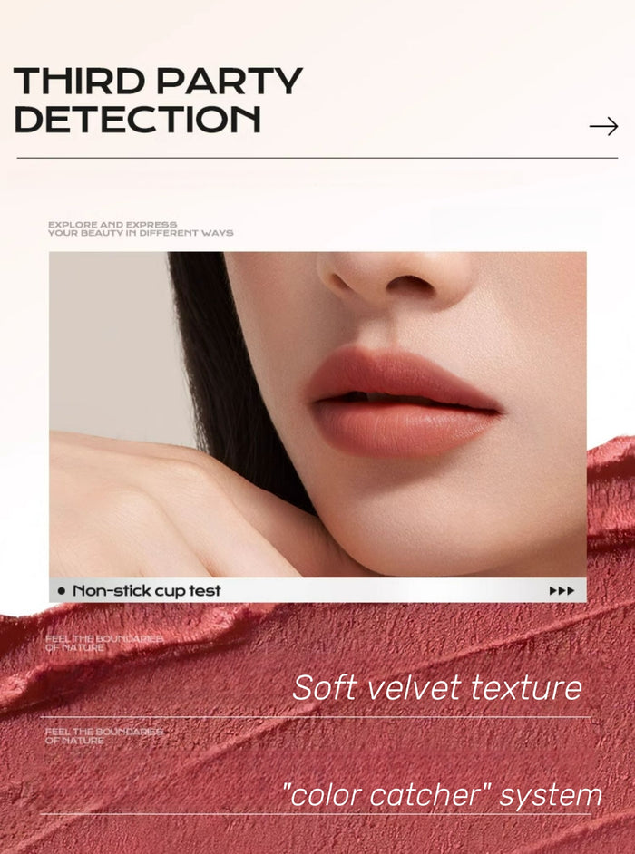 MISTINE Thai Milk Coffee Velvet Matte & Glossy Lipstick T4447