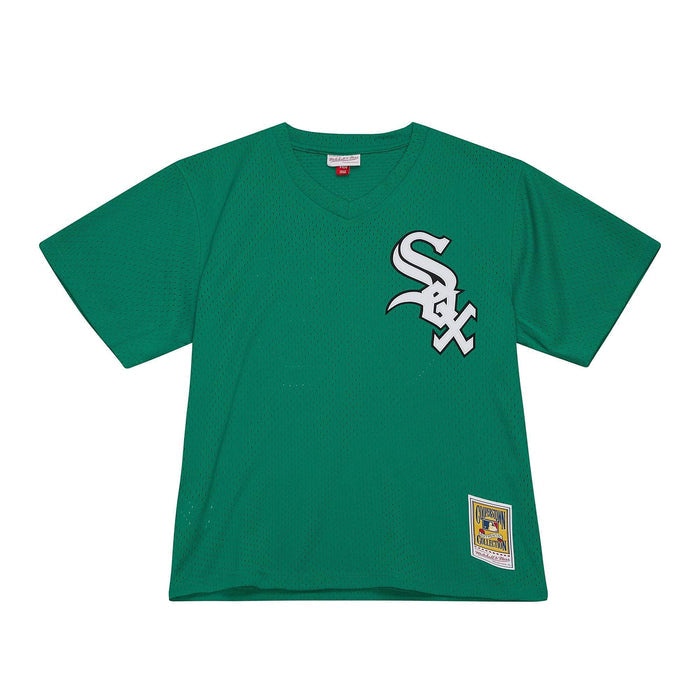 Mitchell & Ness St. Patrick's Day Frank Thomas Chicago White Sox 1996 BP Jersey-3