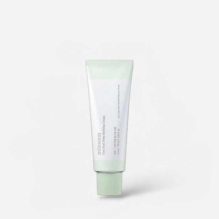 Mixsoon Cica Hyal Deep Soothing Cream 50ml كريم ميكسون سيكا هيال المهدئ العميق - Princess Cosmetics Qatar