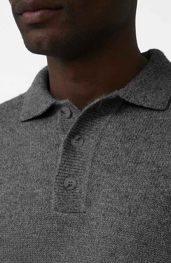 Montreux Knitted Sweatshirt in Grey