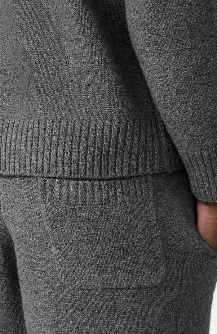 Montreux Knitted Sweatshirt in Grey