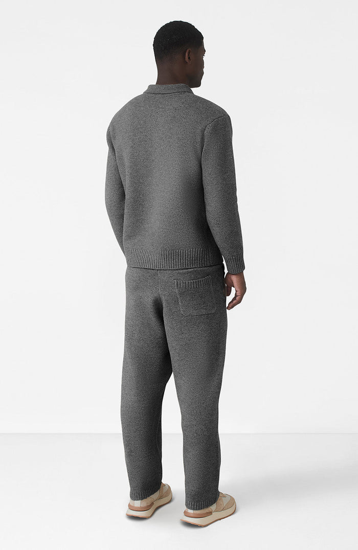 Montreux Knitted Sweatshirt in Grey