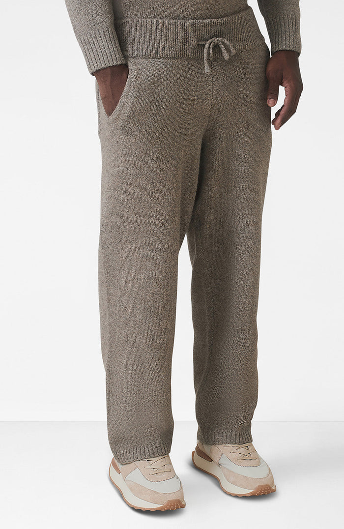 Montreux Knitted Jogger in Beige