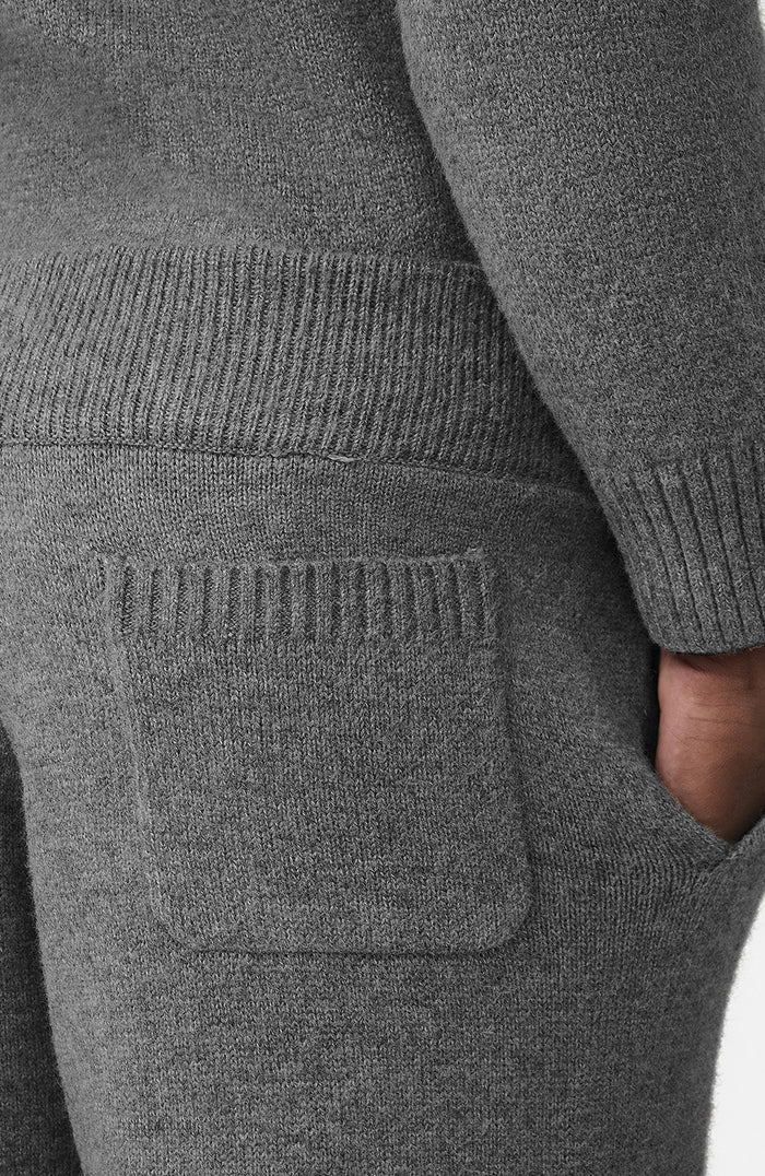 Montreux Knitted Jogger in Grey