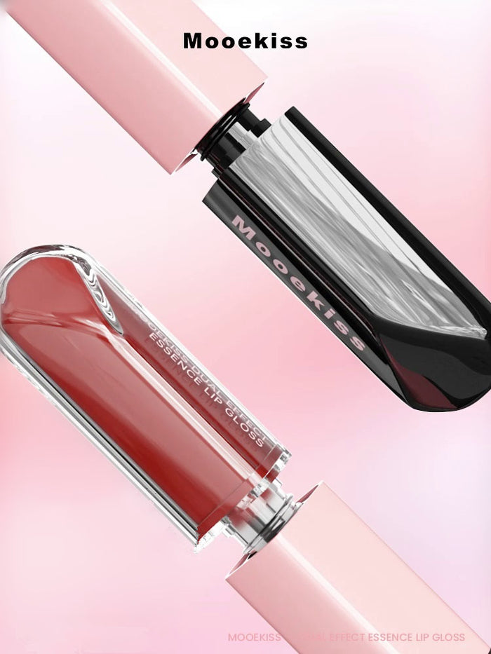 MOOEKISS Double-Head Essence Matte & Mirror Lip Glaze T4377