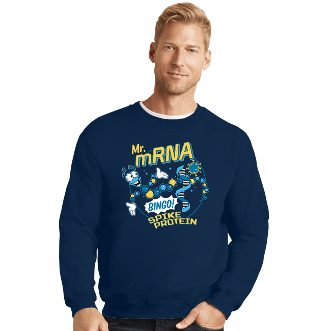 Crewneck Sweater, Unisex / Small / Navy