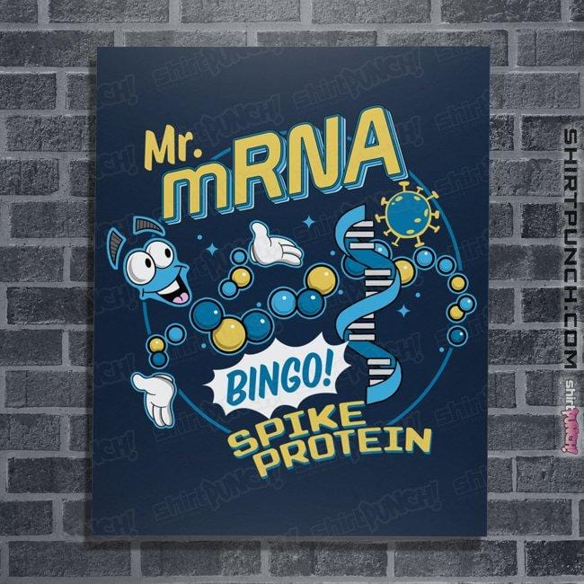 Posters / 4"x6" / Navy