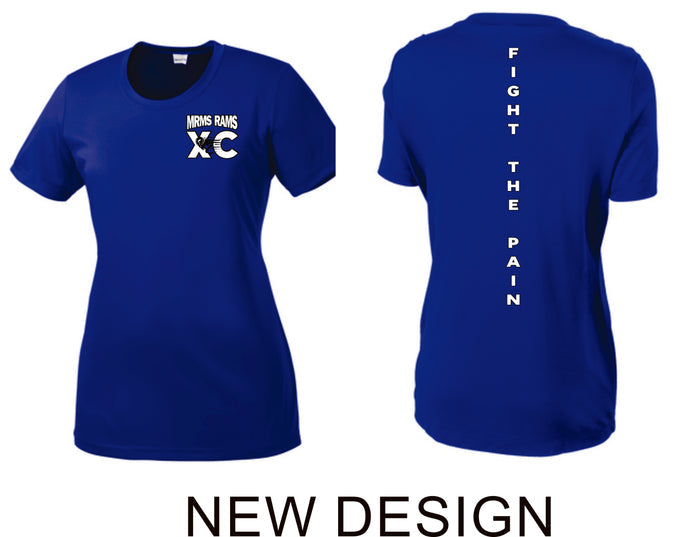 MRMS XC Shiny Wicking Ladies Tee