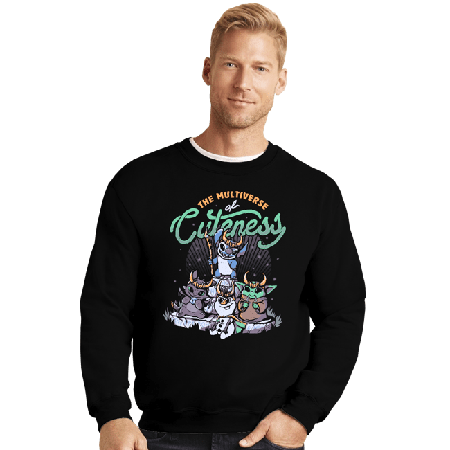 Crewneck Sweater, Unisex / Small / Black