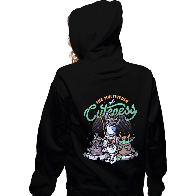 Zippered Hoodies, Unisex / Small / Black