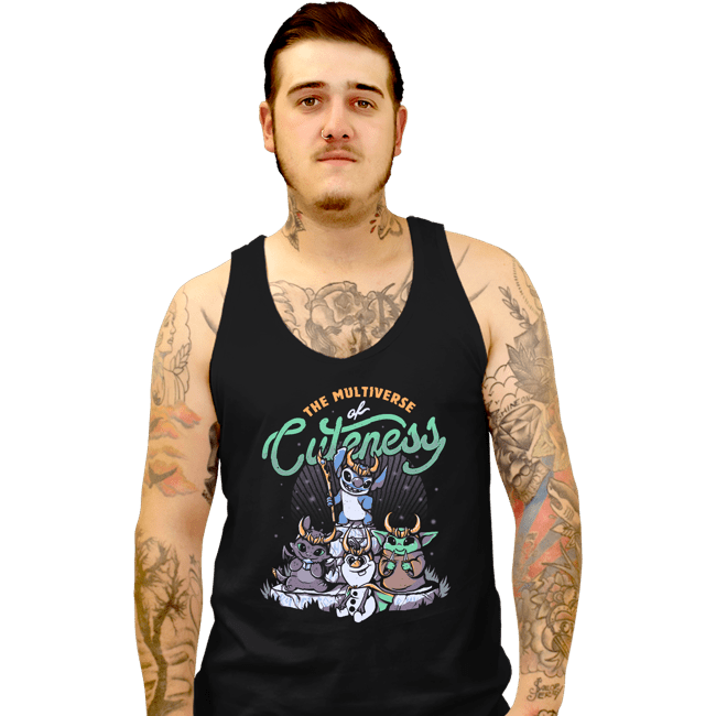 Tank Top, Unisex / Small / Black