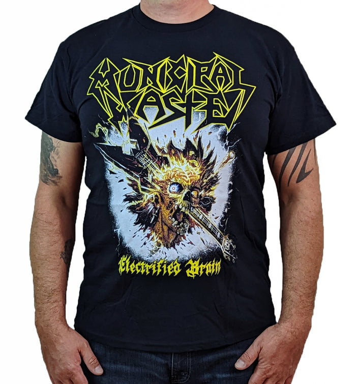 MUNICIPAL WASTE (Electrified Brain) Men's T-Shirt