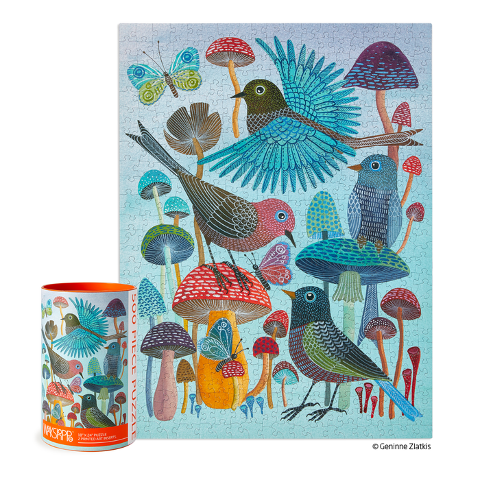 Mushroom Garden Puzzle | 500 Piece Puzzle
